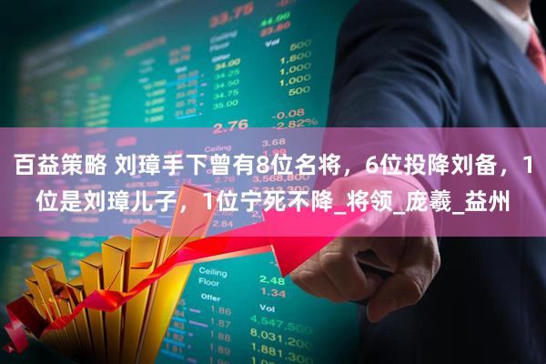 百益策略 刘璋手下曾有8位名将，6位投降刘备，1位是刘璋儿子，1位宁死不降_将领_庞羲_益州